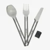 Bestik i titanium (3 stk.)