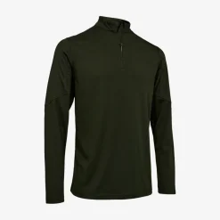 Climate half-zip langærmet T-shirt
