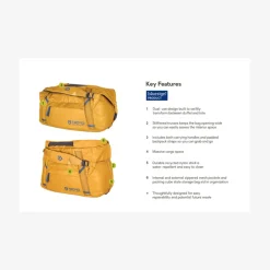 Double Haul konvertibel taske - 30L