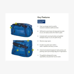 Double Haul konvertibel taske - 30L