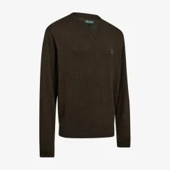 Harrington striktrøje (V-neck)