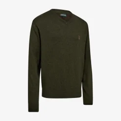Harrington striktrøje (V-neck)