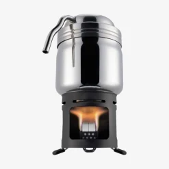 Kaffemaskine i rustfrit stål