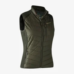Lady Caroline vatteret vest med strik