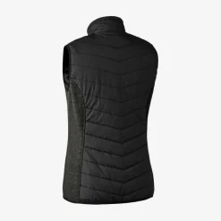 Lady Caroline vatteret vest med strik