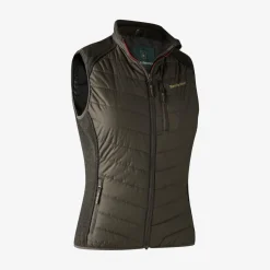 Lady Caroline vatteret vest med strik