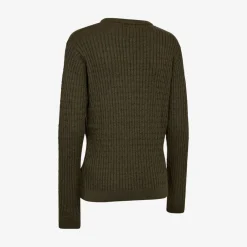 Lady Harrington Cable Knit