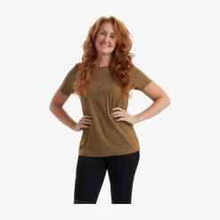 Lady T-shirt med logo
