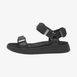 Line Glitter damesandal