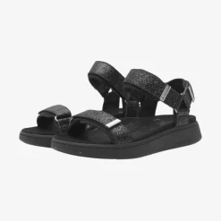 Line Glitter damesandal