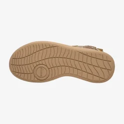 Line Glitter damesandal