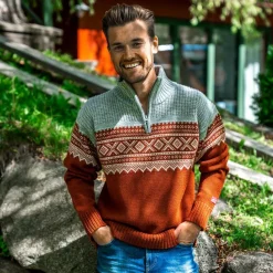 Marius trøje med lynlås
