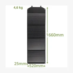 Mobil Solpanel (120W)
