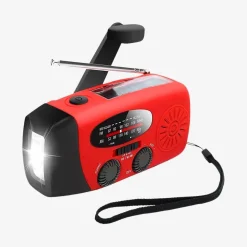 Nødradio med håndsving - 2000 mAh