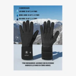 Orion tynde handsker med varme