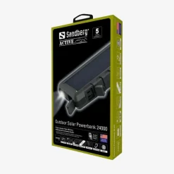 Outdoor Solar powerbank 24.000