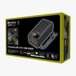 Powerbank USB-C PD 130W 50.000