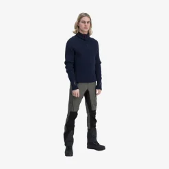 Rav sweater med lynlås
