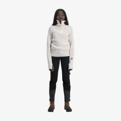 Rav sweater med lynlås