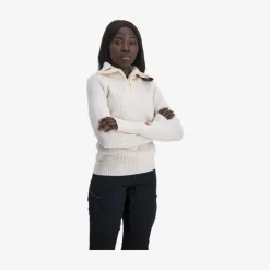 Rav sweater med lynlås