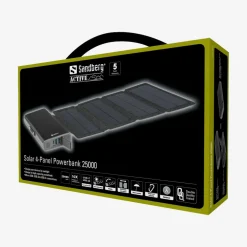 Solar 4-Panel powerbank 25.000