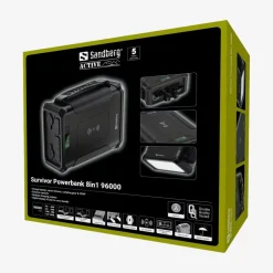 Survivor powerbank 8in1 96.000