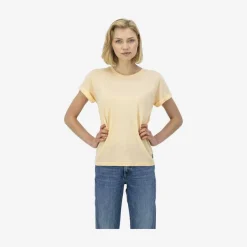 T-shirt i uld dame